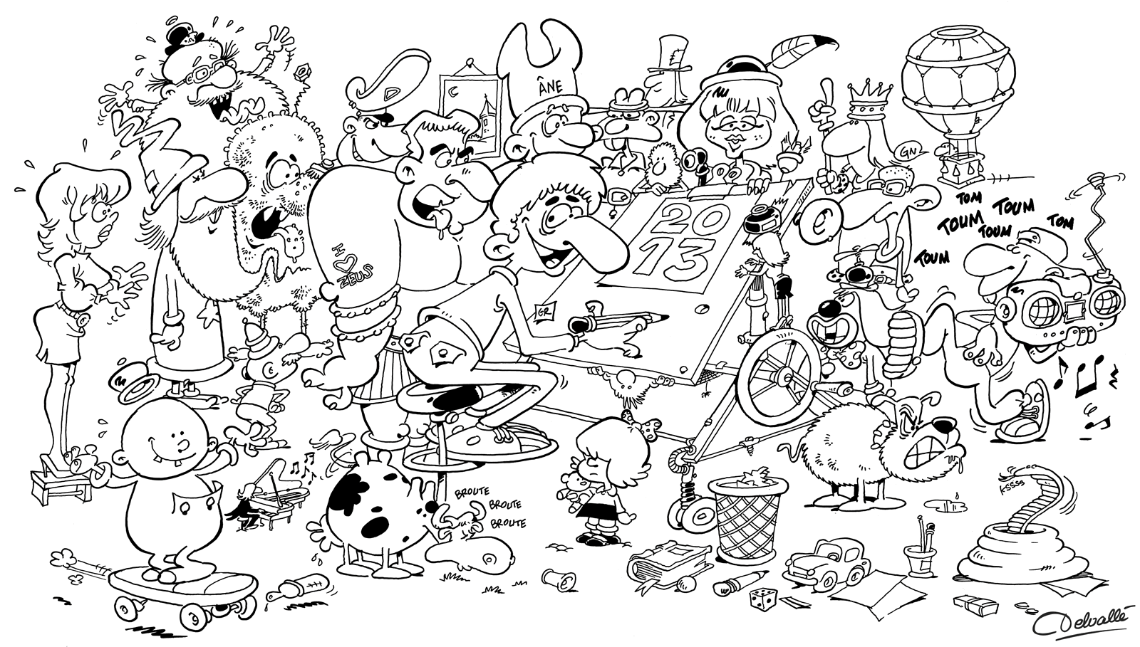 Dessinateur de BD